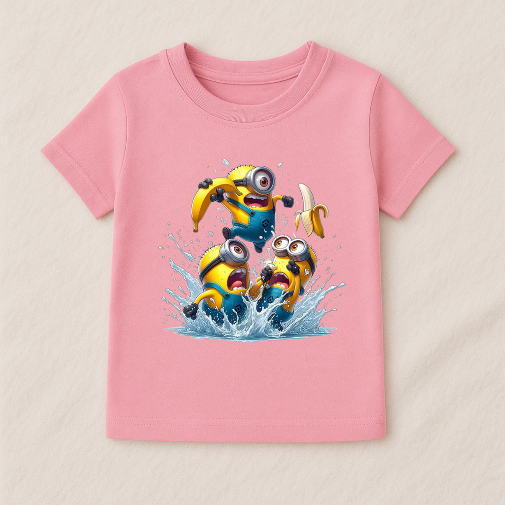 Kids Boys Minions Splash Tshirt