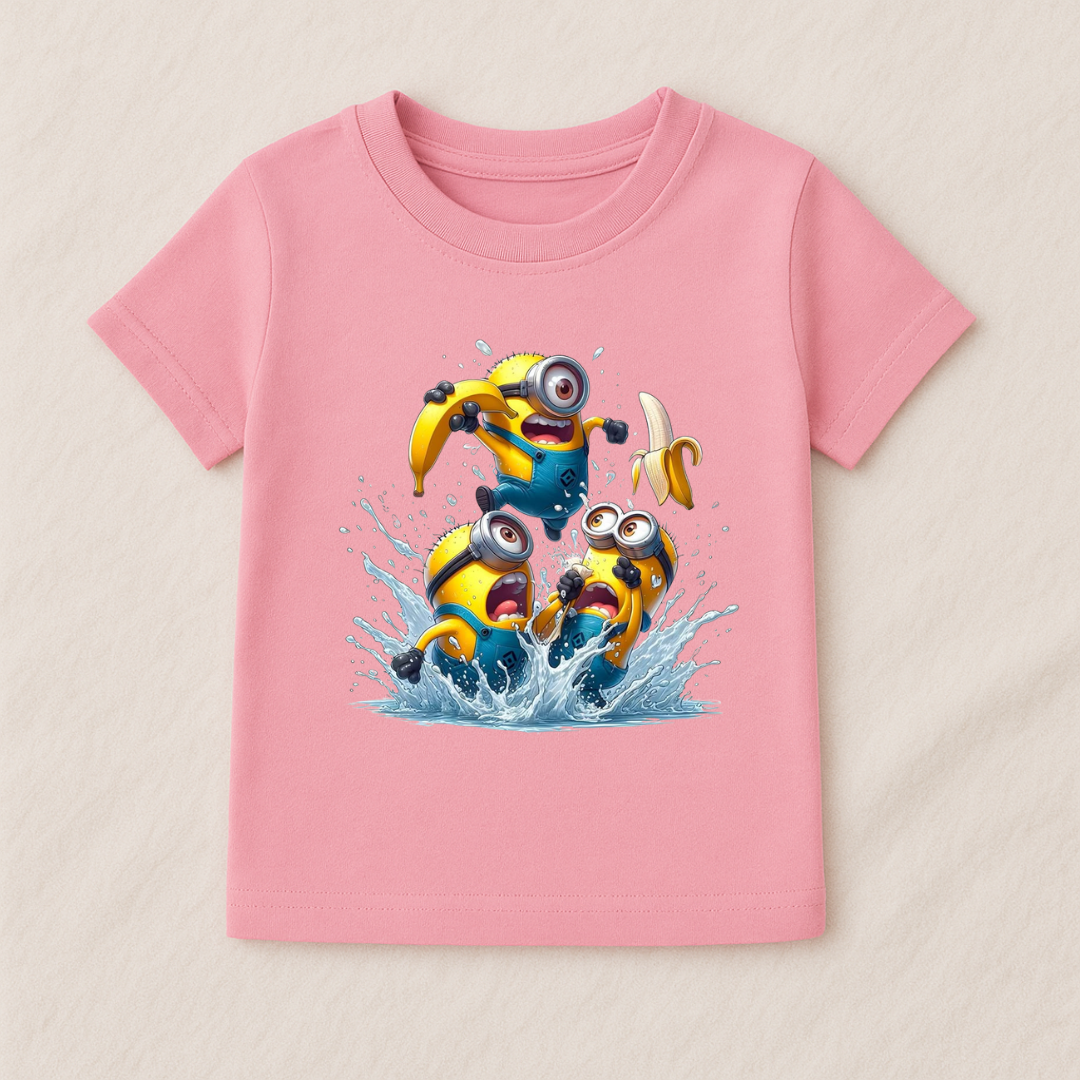 Kids Boys Minions Splash Tshirt