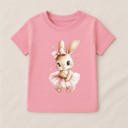 Baby Girls Ballerina Bunny T-Shirt