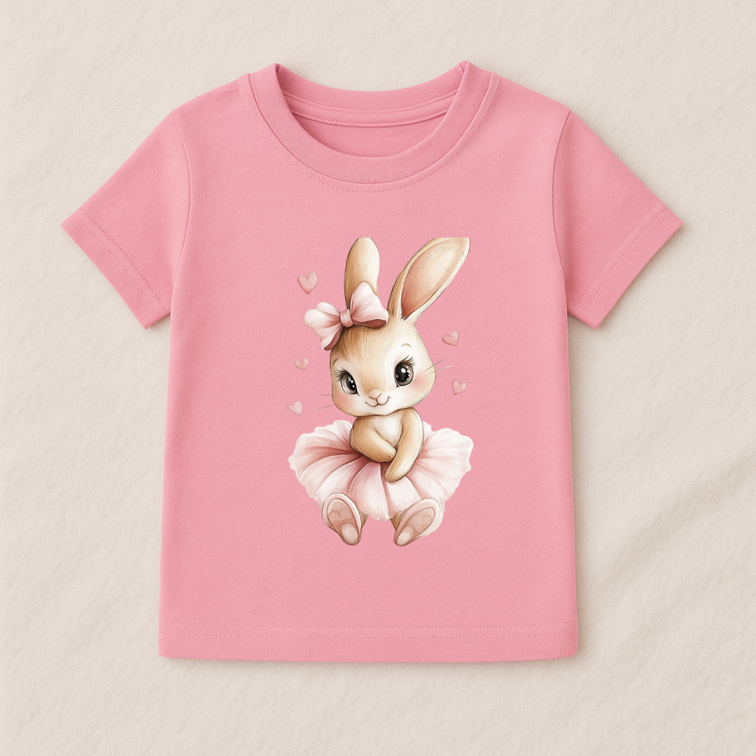 Baby Girls Ballerina Bunny T-Shirt