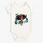 Hula Girl Baby Romper