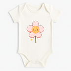 Smiley Flower Baby Romper