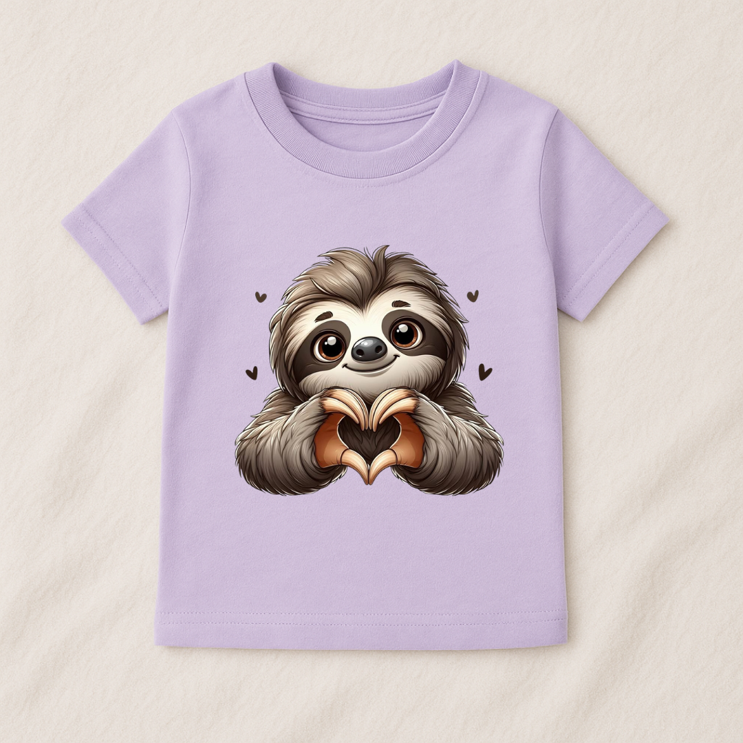 Baby Boys Sloth Heart Graphic T-Shirt