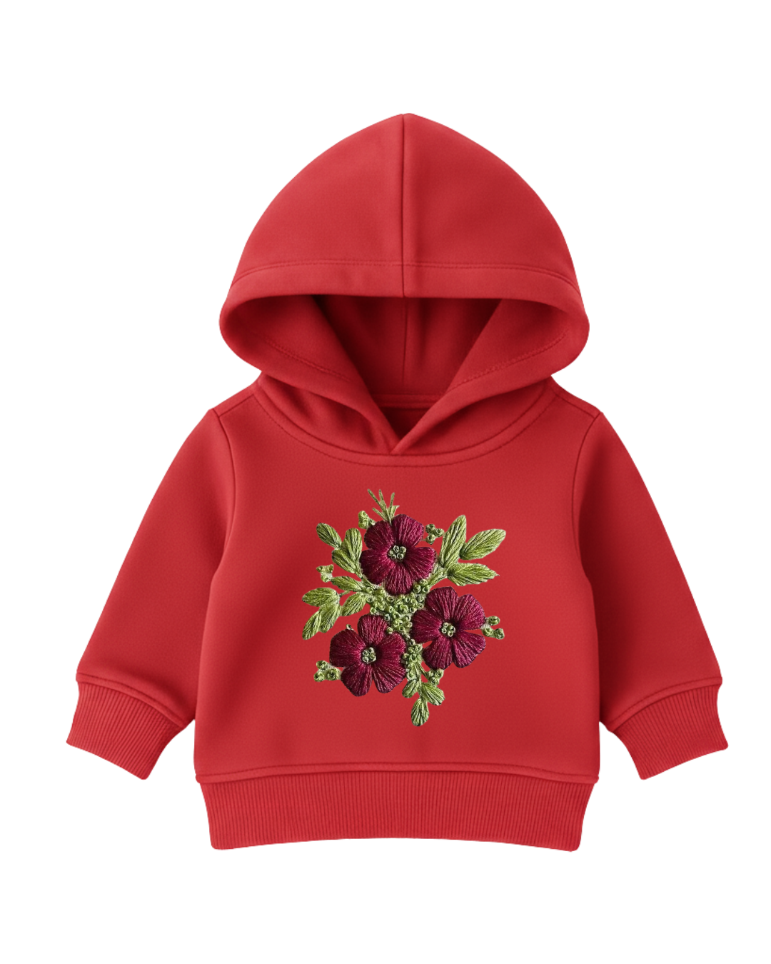 Baby Floral Pink Hoodie