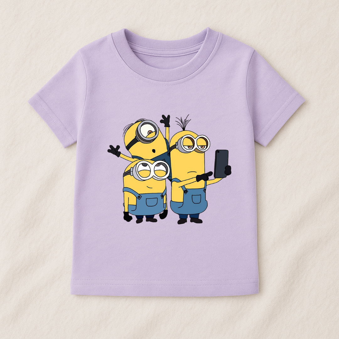 Kids Boys Minions Fun Tshirt