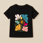 Kids Girls Bright Leaves Tshirt