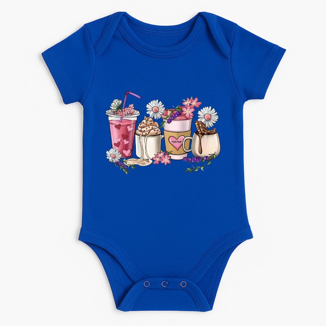 Sweet Sips Baby Rompers