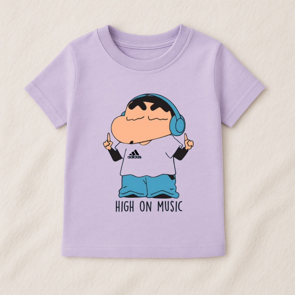 Kids Boys  Music Mood Tshirt