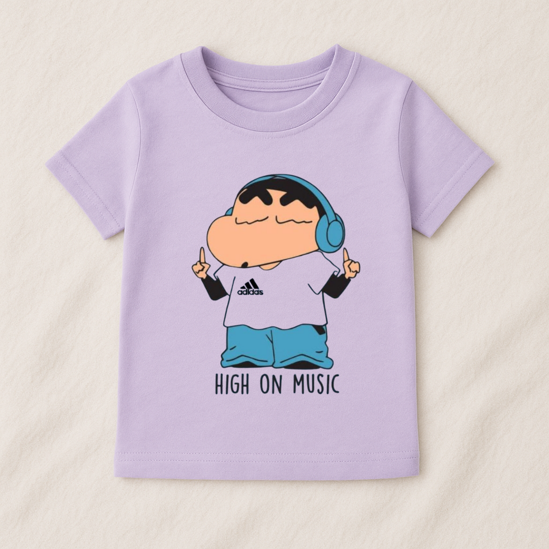 Kids Boys  Music Mood Tshirt