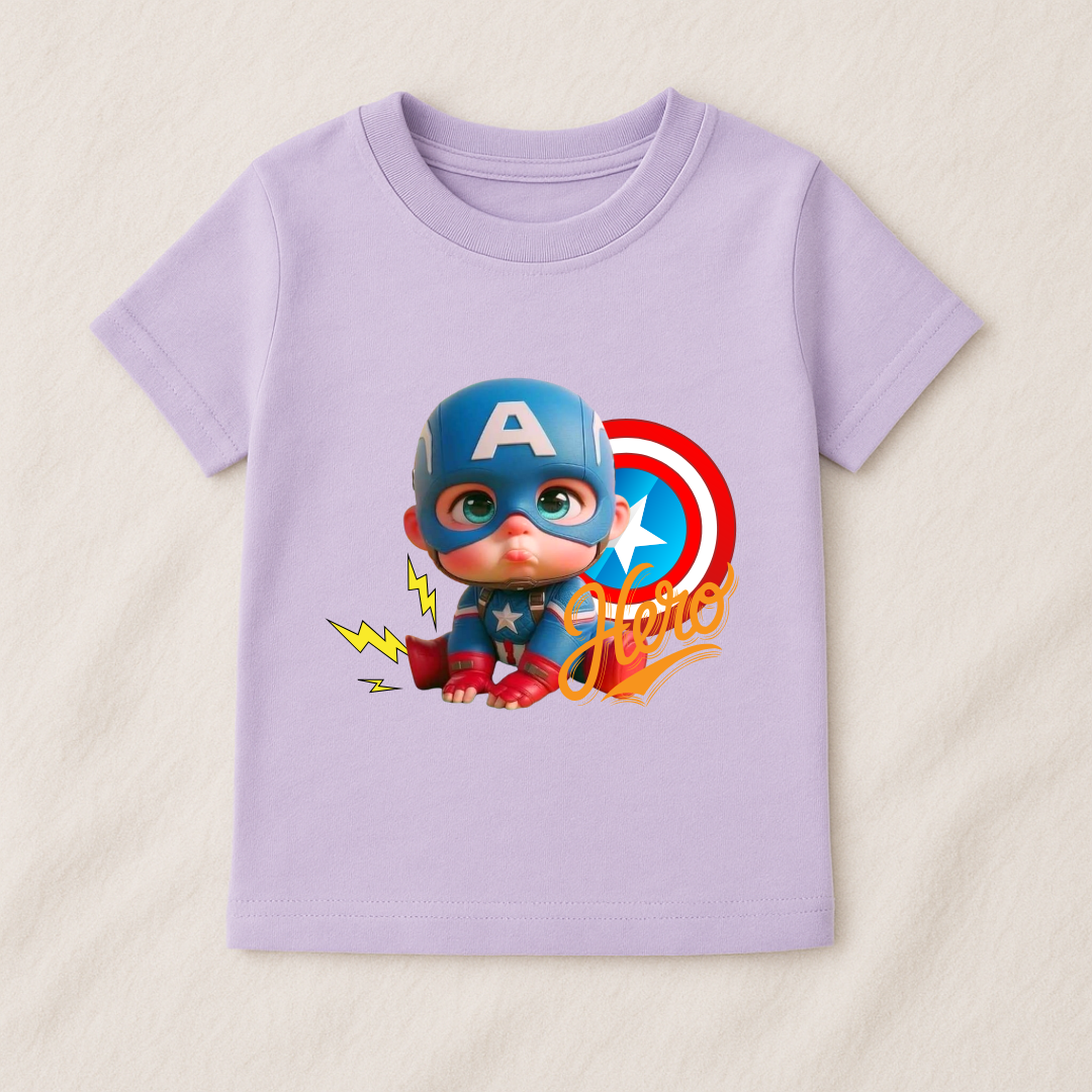 Captain Baby Boy Hero Tshirt