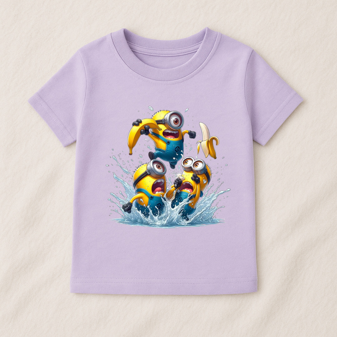 Kids Boys Minions Splash Tshirt