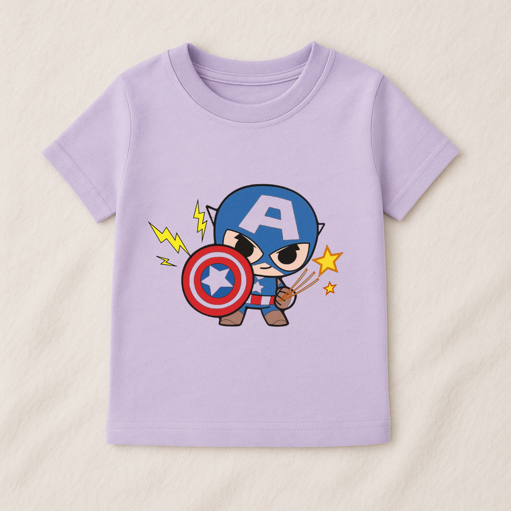 Mighty Baby Boy Captain Hero Tshirt