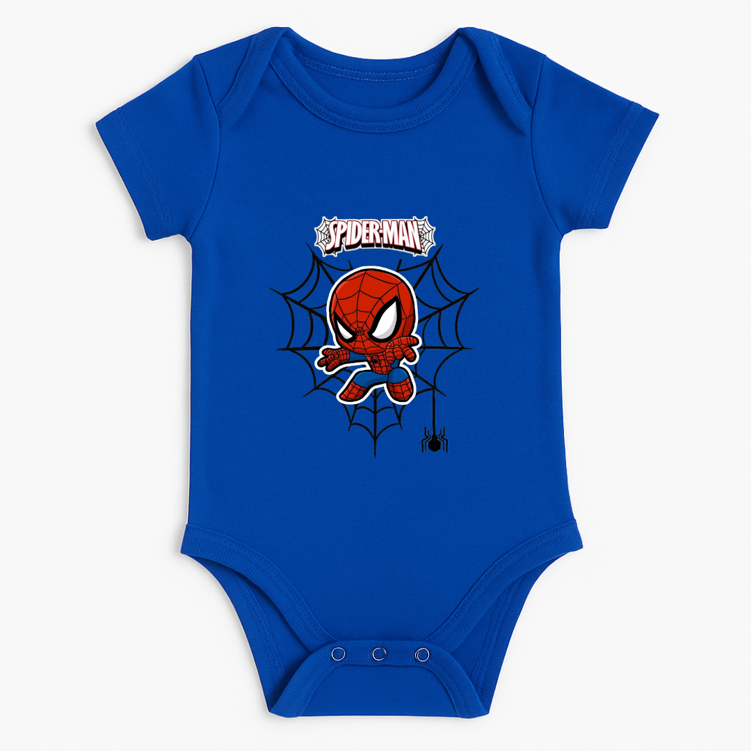 Spider Man Baby Romper