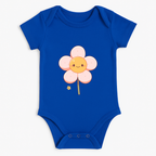 Smiley Flower Baby Romper