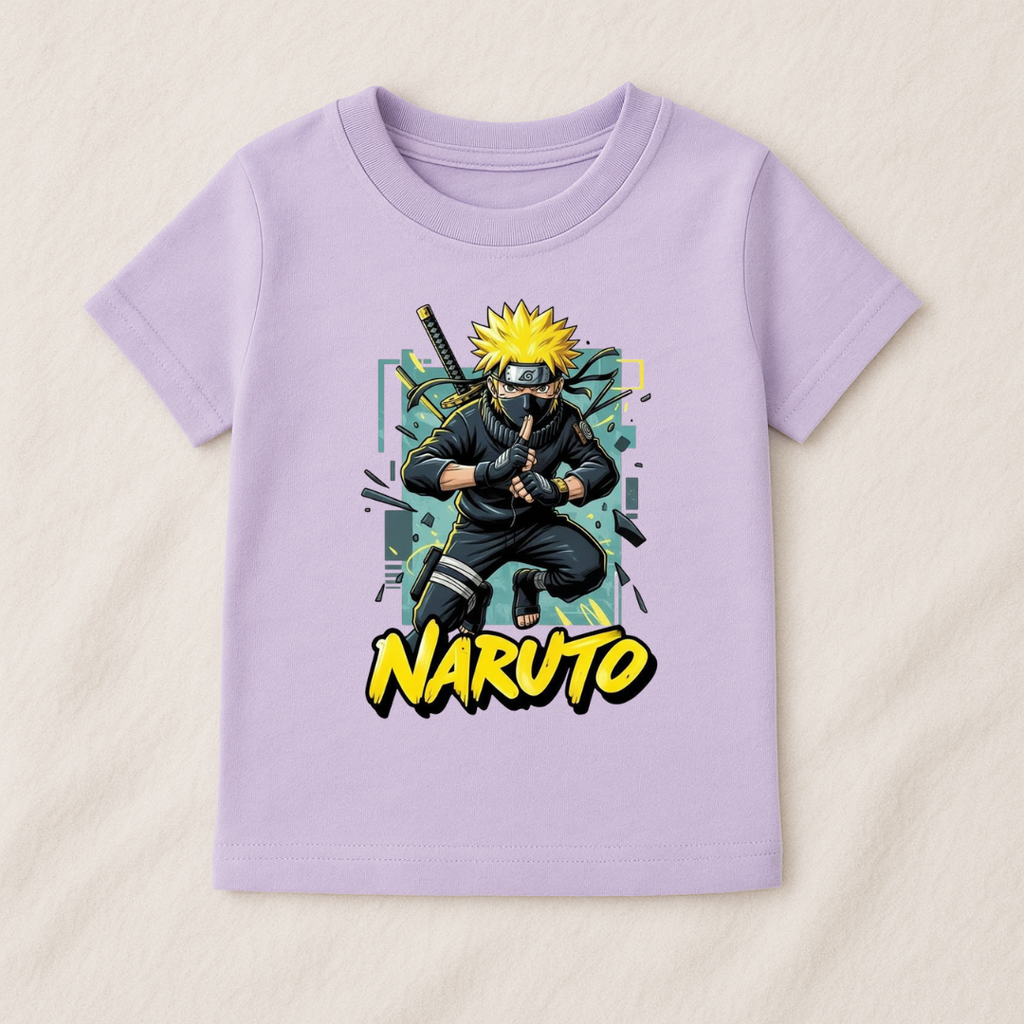Kids Boys Naruto Ninja Tshirt