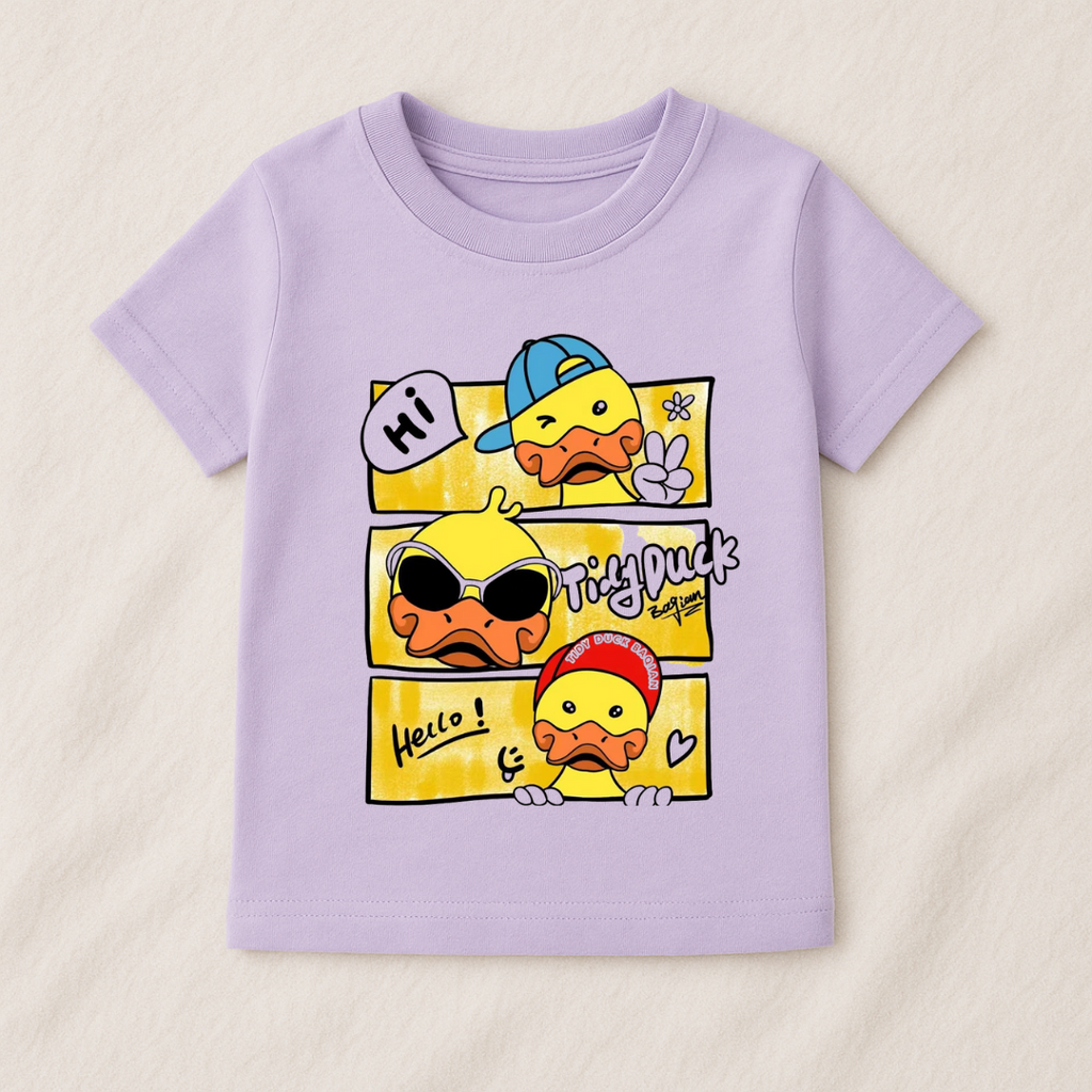 Kids Boys Cool Vibes Emoji Tshirt