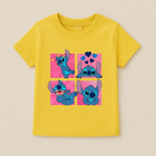 Kids Boys Stitch Expressions Tshirt