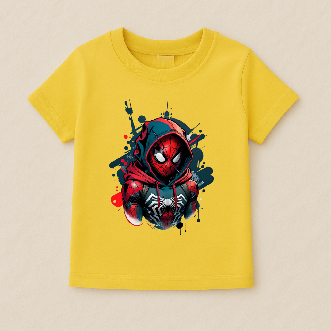 Kids Boys Hero Mask Tshirt