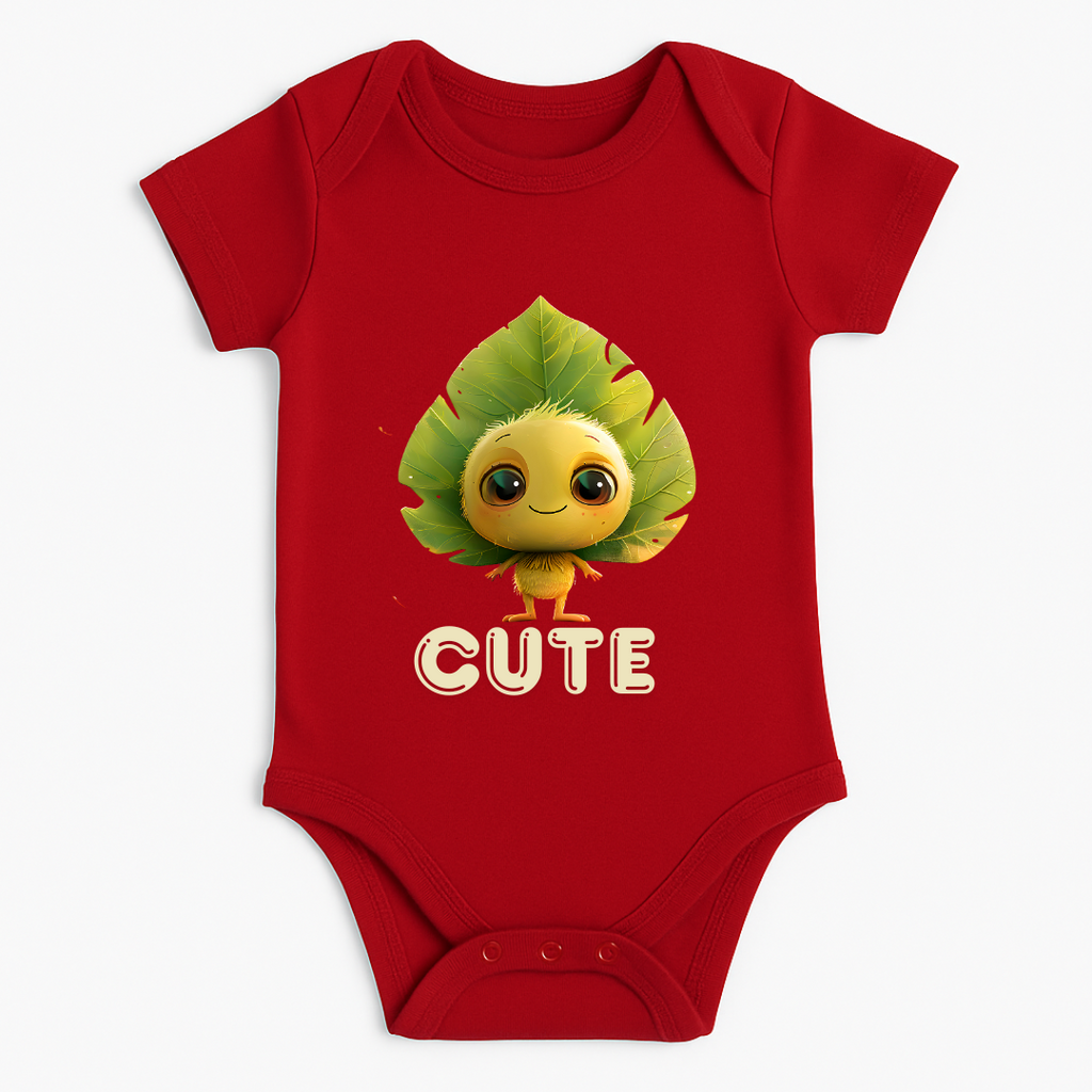 Leafy Cute Baby Romper