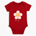 Smiley Flower Baby Romper