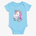 Unicorn Baby Rompers – yellow – 0-3-months