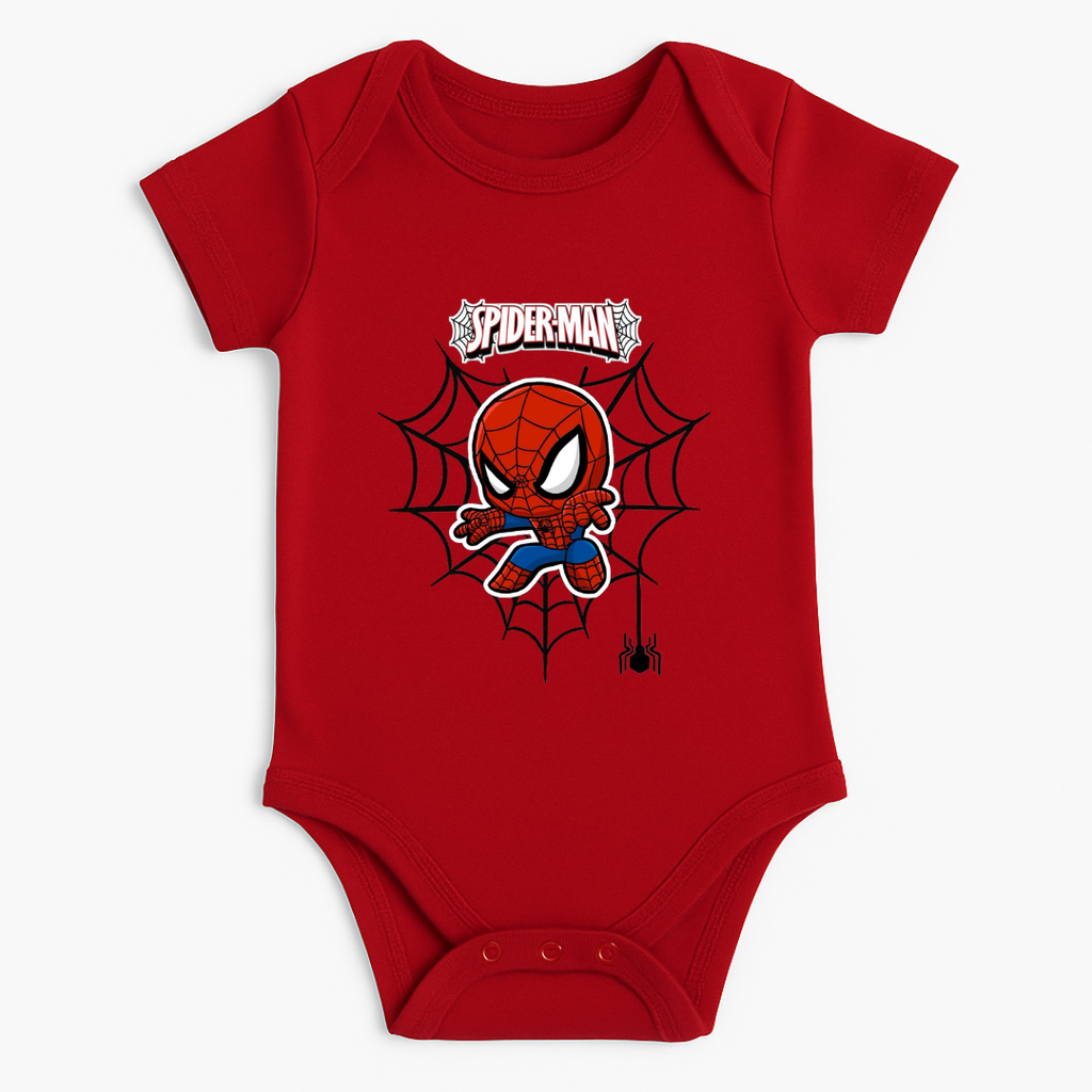 Spider Man Baby Romper