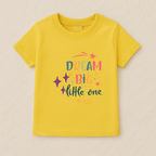 Dream Big Little One Baby Boy Tshirt
