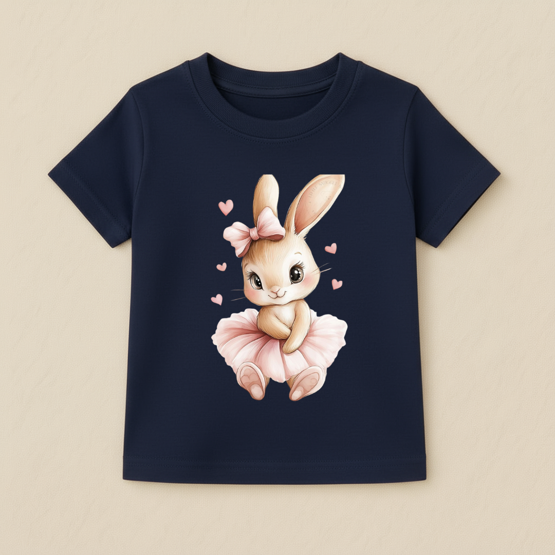 Baby Girls Ballerina Bunny T-Shirt