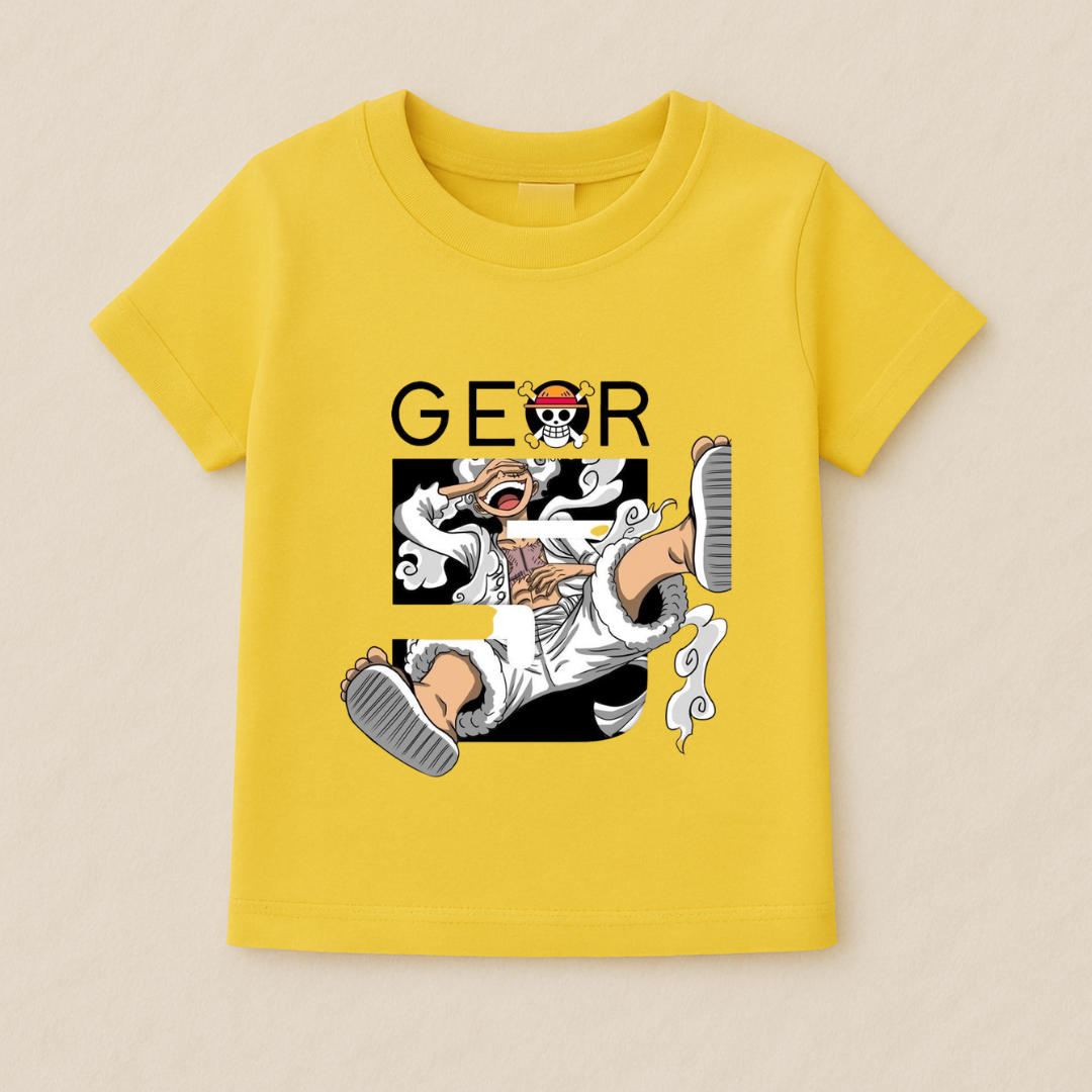 Kids Boys Gear Up Tshirt