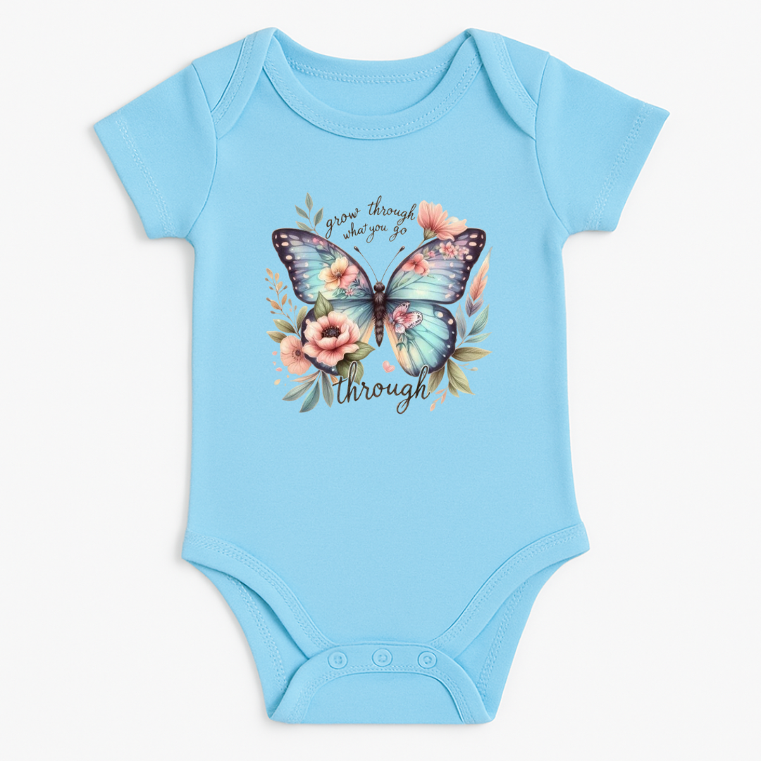 Floral Butterfly Rompers