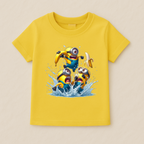 Kids Boys Minions Splash Tshirt