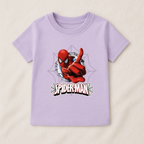 Baby Boy Spider Man web slinging Graphic T-Shirt