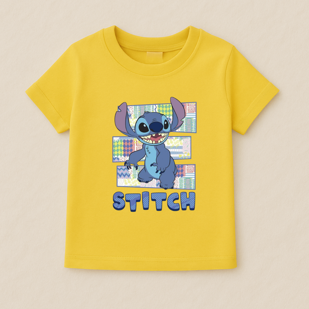 Kids Boys Stitch Play Tshirt
