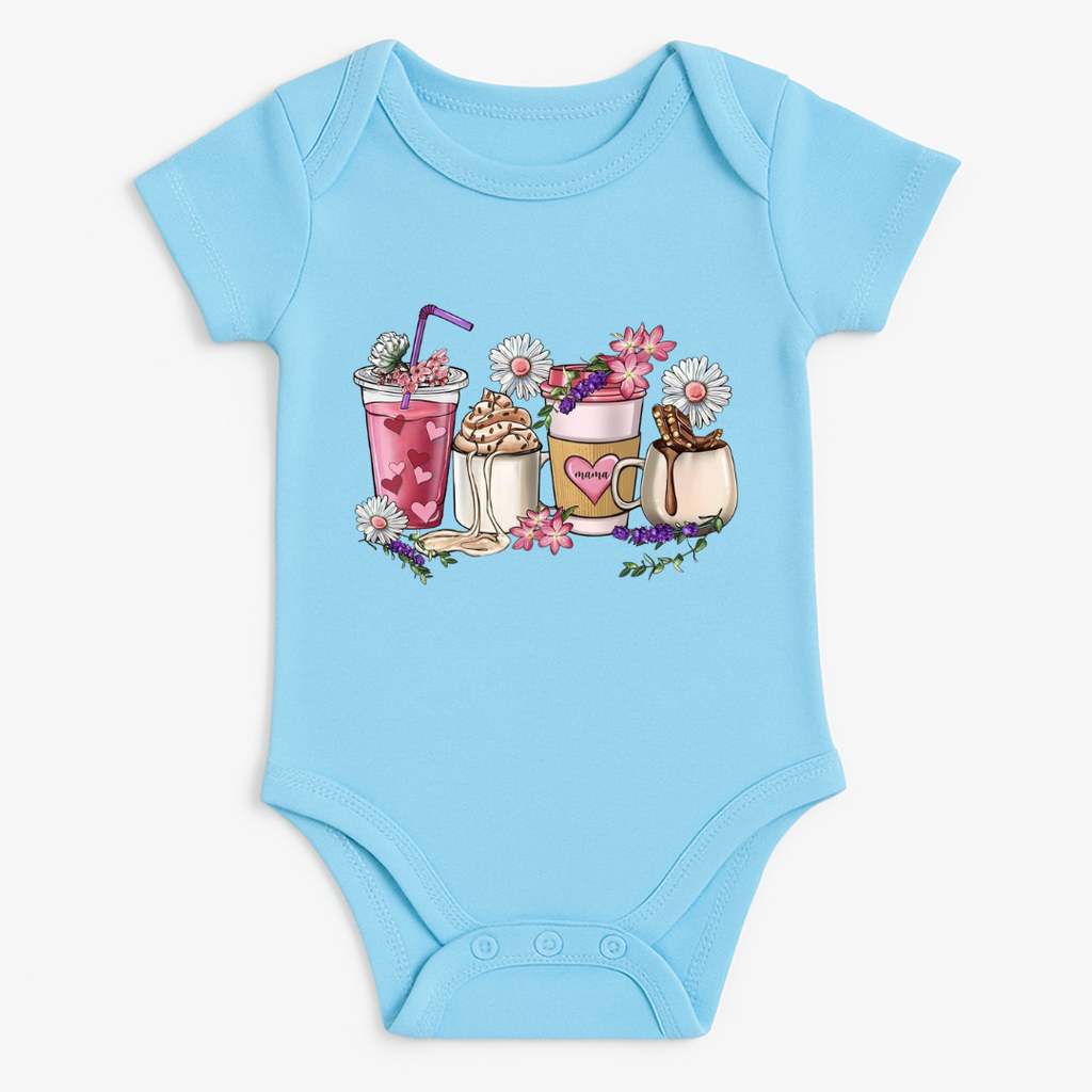 Sweet Sips Baby Rompers