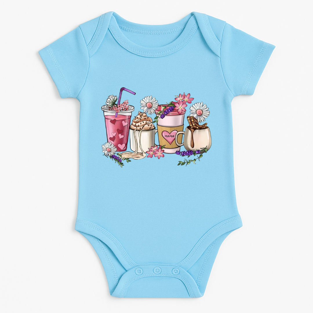 Sweet Sips Baby Rompers