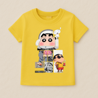 Kids Boys Shinchan Fun Tshirt