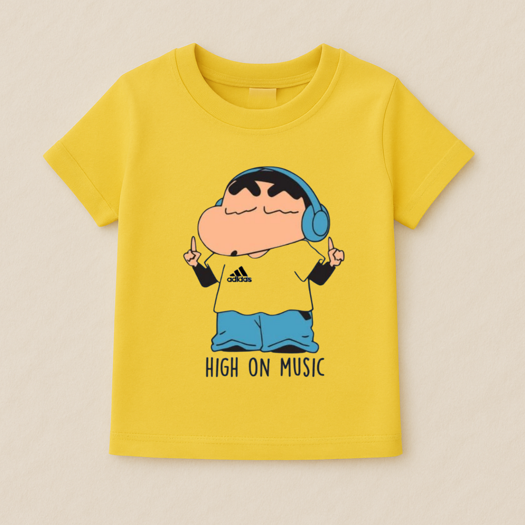 Kids Boys  Music Mood Tshirt