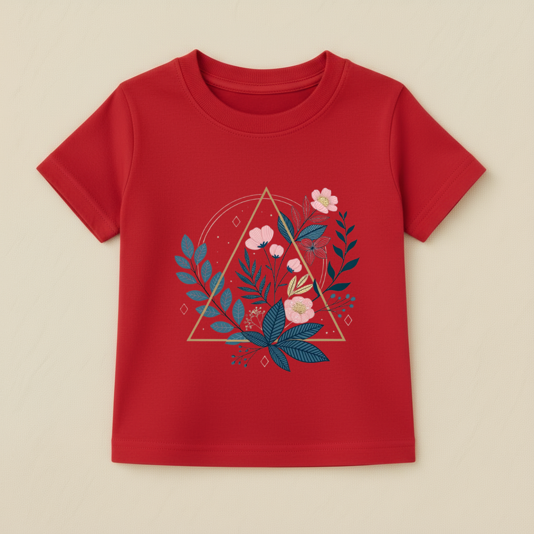Kids Girls Nature House Tshirt