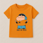 Kids Boys  Music Mood Tshirt