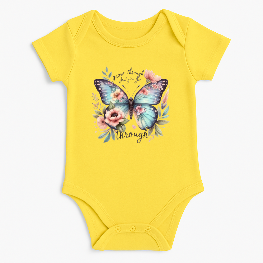 Floral Butterfly Rompers