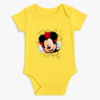 Peek-a-Boo Mickey Baby Rompers