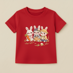 Baby Girls Bunny Trio T-Shirt