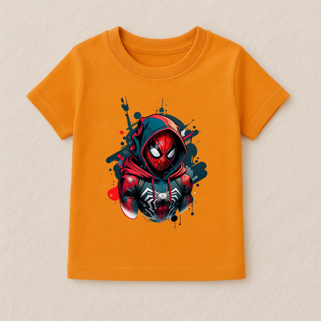 Kids Boys Hero Mask Tshirt