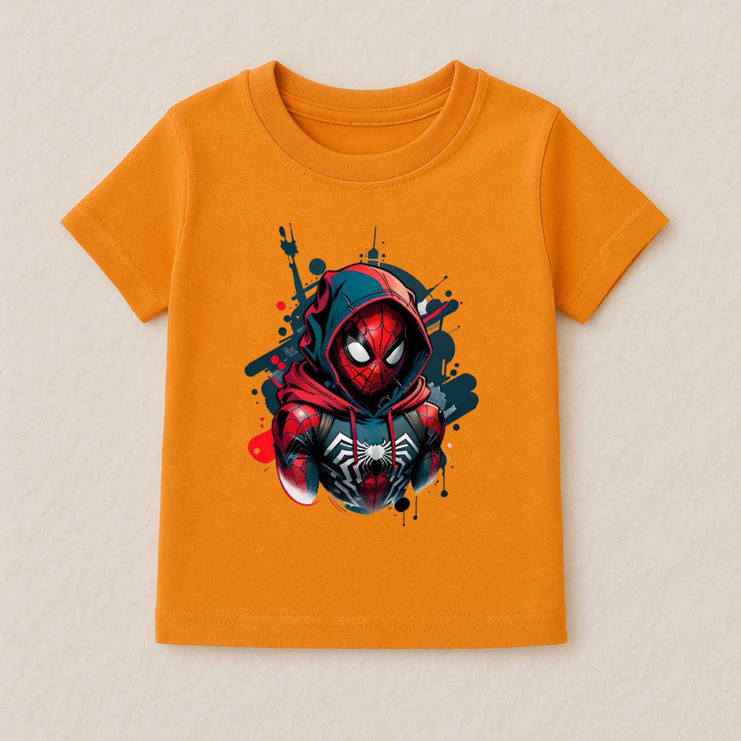 Kids Boys Hero Mask Tshirt