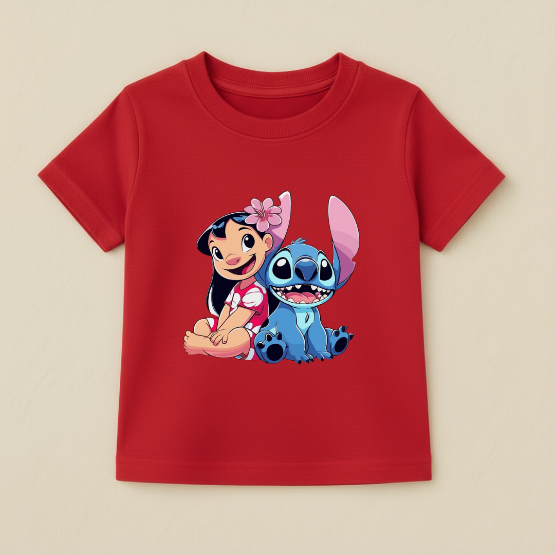 Kids Girls  Lilo and Stitch Tshirt
