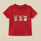 Baby Girl Animal Graphic T-Shirt