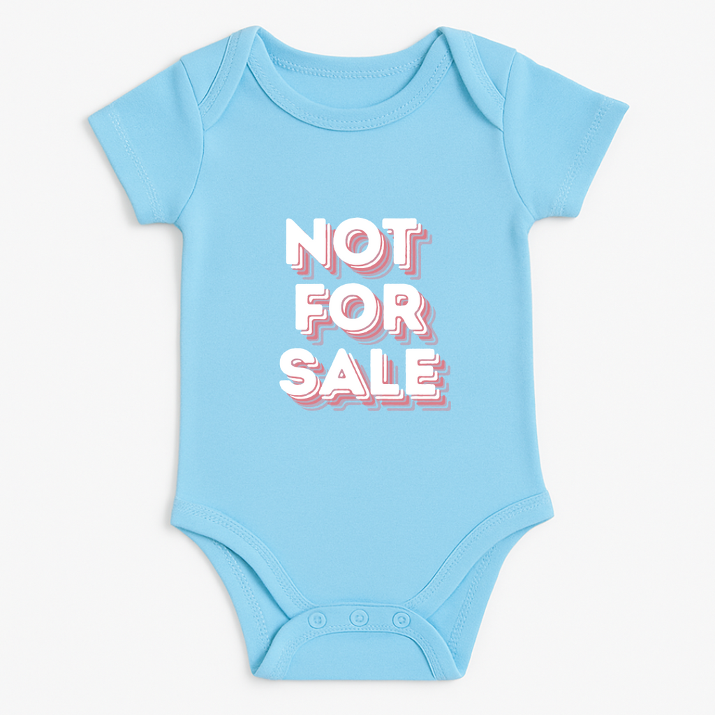 “Not For Sale” Baby Romper