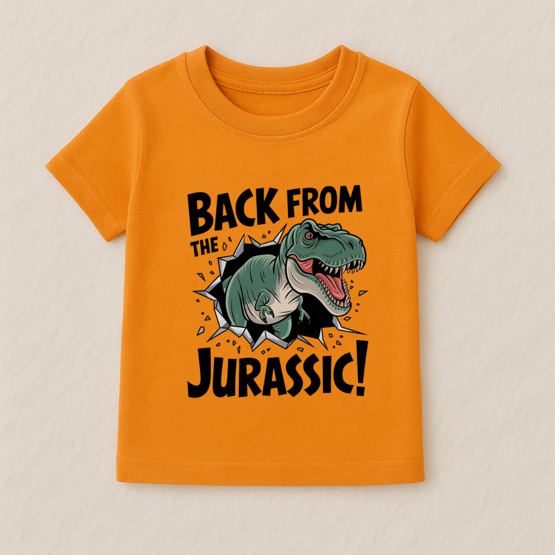 Kids Boys  Jurassic Dino Tshirt