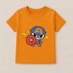 Mighty Baby Boy Captain Hero Tshirt
