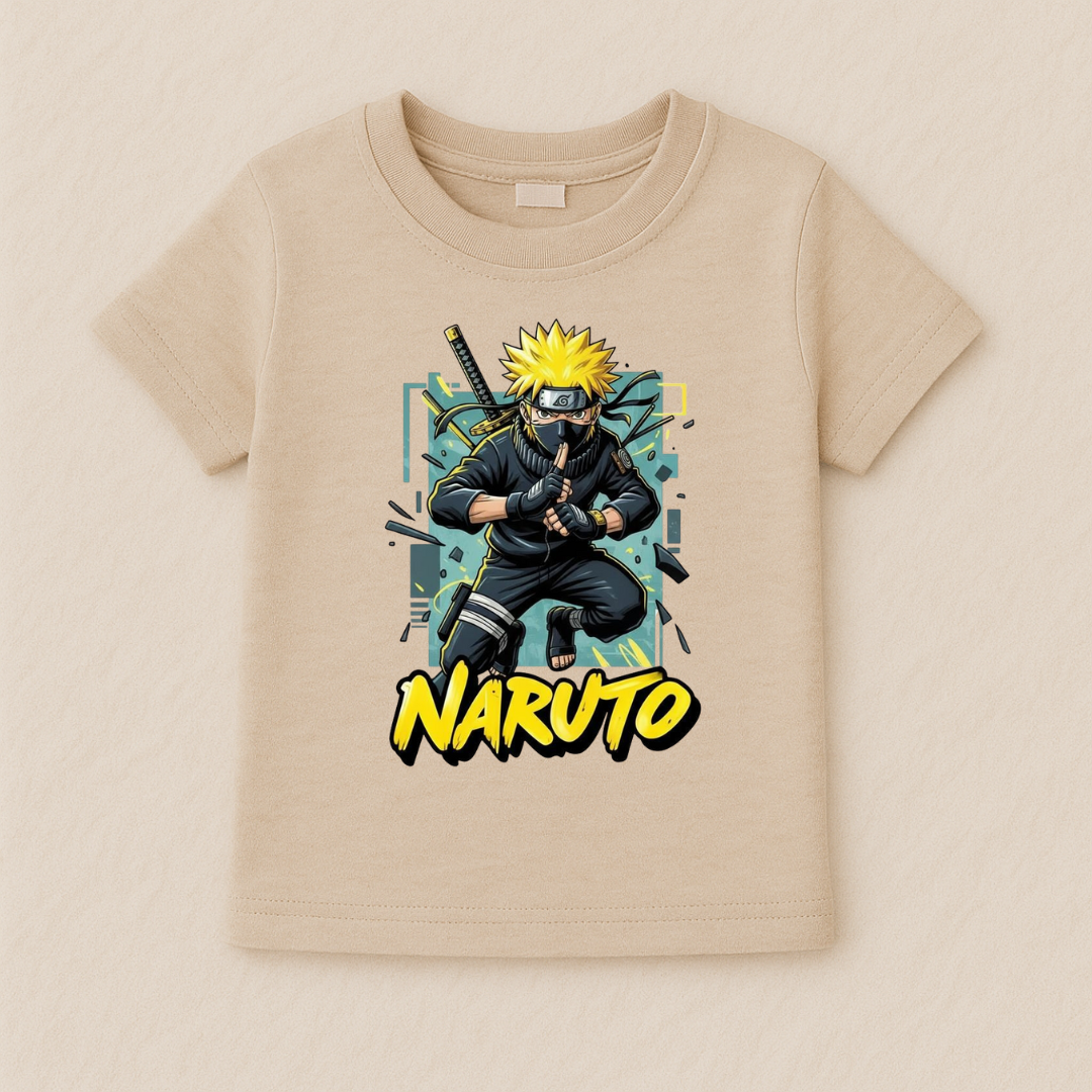 Kids Boys Naruto Ninja Tshirt